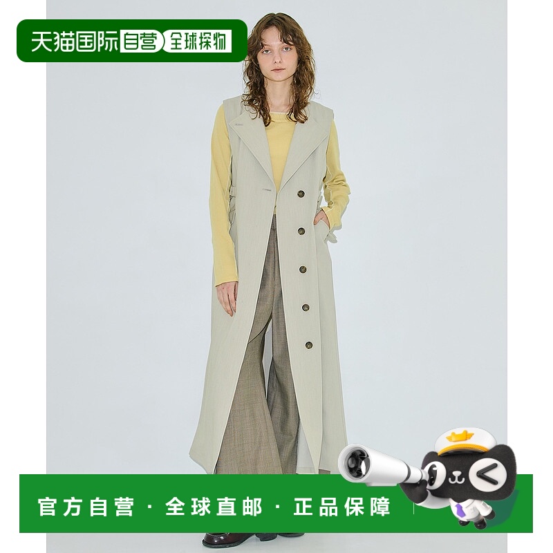 1h可退 日本直邮PUBLIC TOKYO 女士双穿式腰带背心连衣裙 1652100