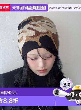 1h可退 日本直邮WEGO 女士 SNSE设计款针织帽 时尚宽松 MO26SS01S