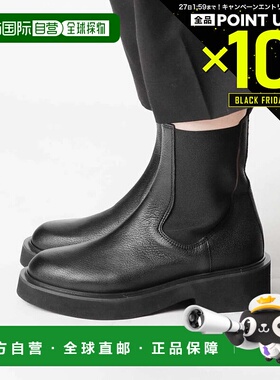 日本直邮Fabio Rusconi MQN 2605 Valencia 侧边松紧带女靴 黑色