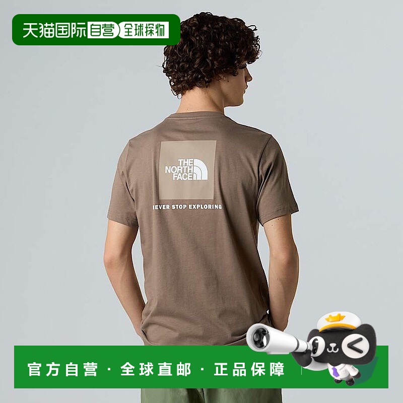 自营欧洲直邮北面 NSE Box 男士T恤 THE NORTH FACE