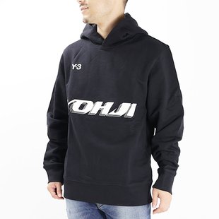 日本直邮 Y-3 Weissly 图形连帽衫连帽运动衫棉质简约男式 HT4732