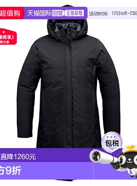 日潮跑腿Montbell蒙贝欧 Aspen 女款长款保暖羽绒服 BK XS 110169