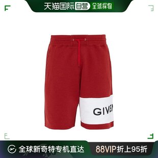 香港直邮Givenchy BM509F30AF 红色短裤 男士 601