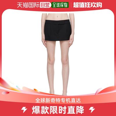 香港直邮潮奢 Alexander Wang 女士黑色 Tailored 裙裤