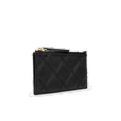 香港直邮TORY BURCH 女士钱包 152602001 AW2024 黑色卡包