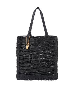 CHLOÉ 女士斜挎包 CH25US901P08001 SS2025 黑色