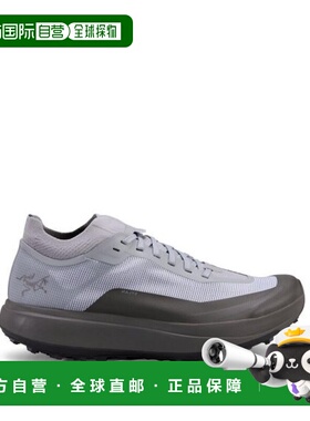 自营欧洲直邮ARCTERYX始祖鸟 SYLAN男士浅灰色再生尼龙越野跑鞋