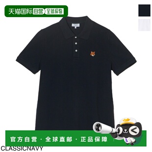 日本直邮Maison Kitsune 男士 Polo衫 PM00209KP0002 0413 经典海