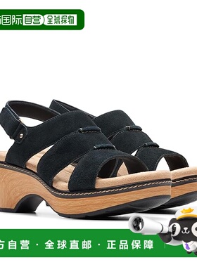 1h可退 香港直邮潮奢 Clarks 其乐 女士 Seannah Glow 高跟鞋凉鞋