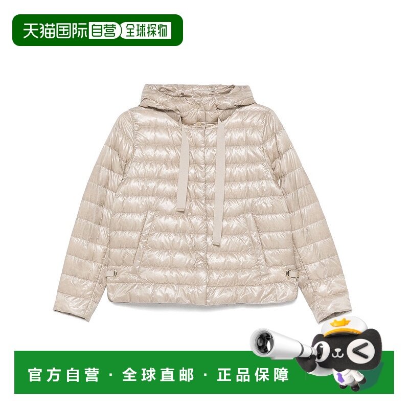 香港直邮HERNO 女士羽绒服 PI001994D12017Z1985 SS2025 浅棕色