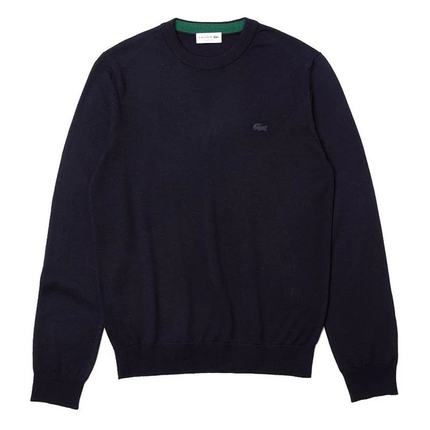 LACOSTE 男士针织毛衣 AH1969BLU