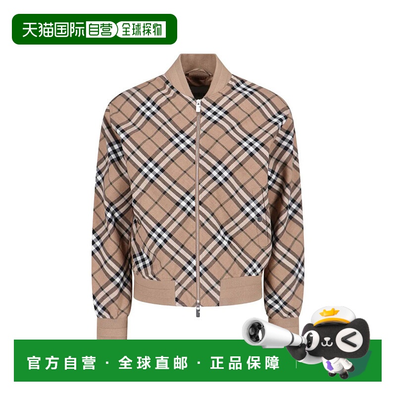 香港直邮BURBERRY 男士夹克 8092963C1202-14 AW2024 花色 Burber