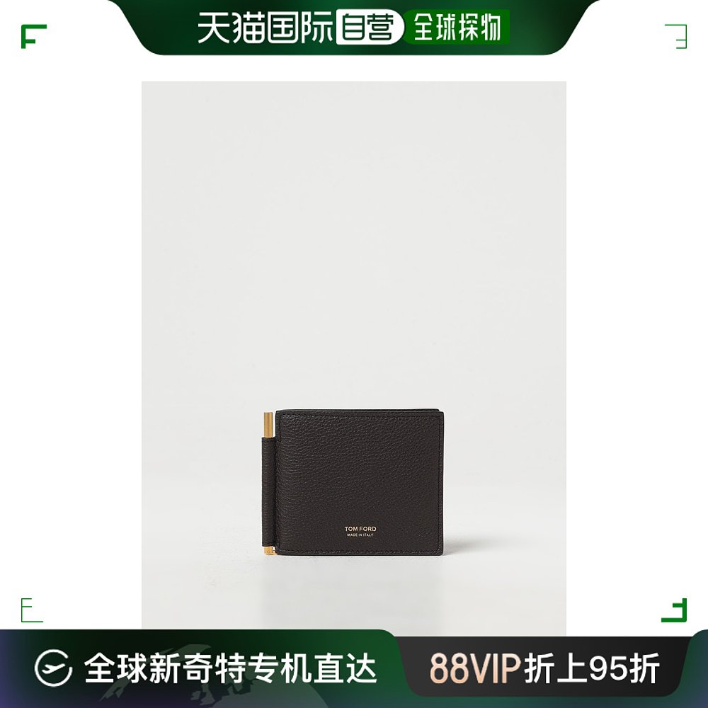 香港直邮潮奢 Tom Ford汤姆福特男士Tom Ford grained leather