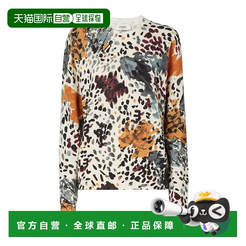 香港直邮FENDI 女士针织衫 FZXE25AYM4F047E SS2026 花色 Printed