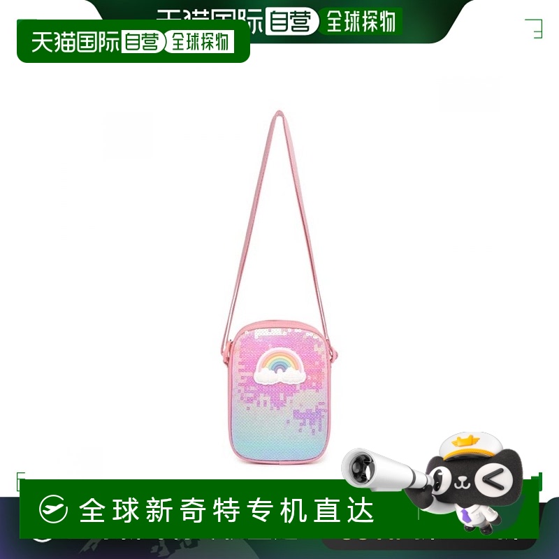 韩国直邮（国家地理）国家地理小孩 K245KCR090 爱丽丝斜挎包粉色