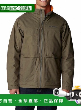 自营 Columbia Loma Vista II男式夹克石绿色全拉链长袖ERK1863-