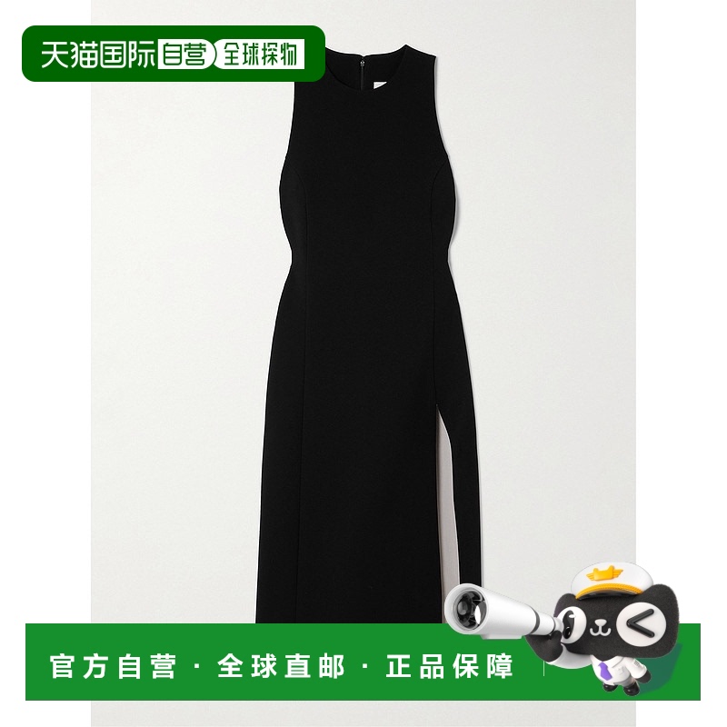 1h可退 香港直邮Ami Paris 女士 无袖开衩连衣裙 FDR215WV0045