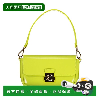 自营Coccinelle Leather Women Women's Handbag - green 美国奥