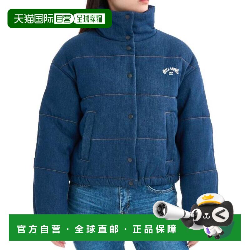 日本直邮BILLABONG DENIM PUFF 夹克 BF014761 女士款外套图片