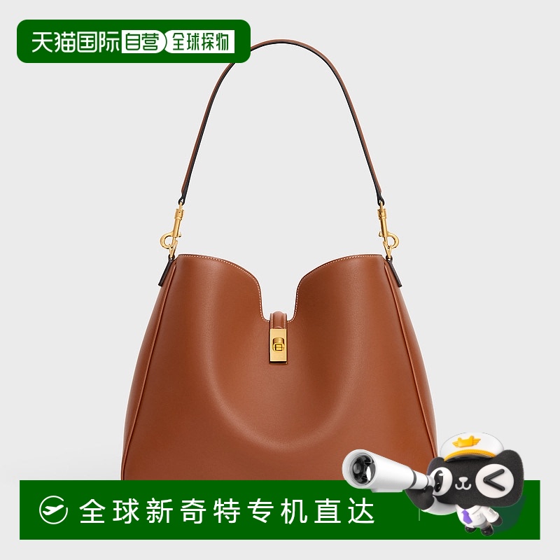 欧洲直邮Celine（2025 年新品）CAMILLE 16 柔软中型光滑小牛皮包