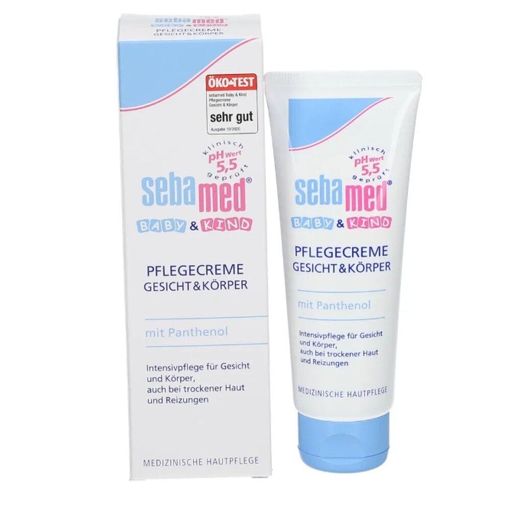 欧洲直邮sebamed施巴德国婴幼儿护肤霜保湿润肤擦脸护肤乳液75ml