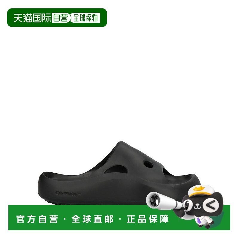 1h可退 【美国直邮】off-white女士时装凉鞋平底圆头防滑时尚舒适