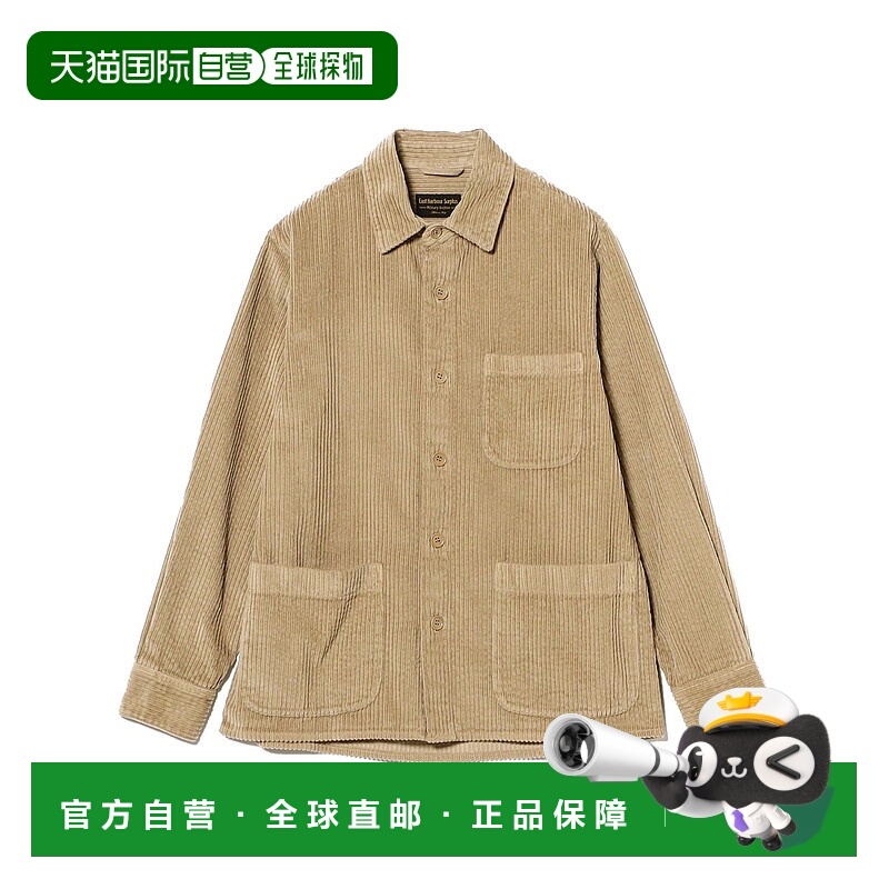 1h可退 日本直邮East Harbour Surplus 男装 宽松太条灯芯绒 半定