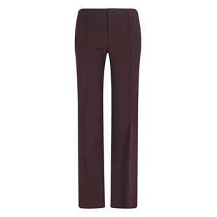 棕色 香港直邮CHLOÉ AW2024 24WPA0214326H 直筒休闲 女士休闲裤