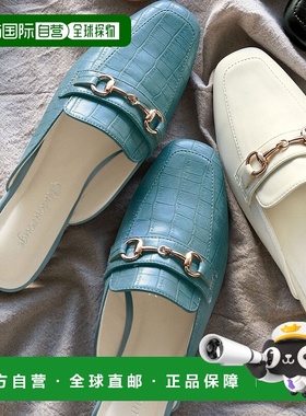 日本直邮RANAN 比特设计低帮乐福鞋模块 R05096BW10682 乐福鞋