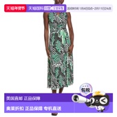 von Dress Furstenberg 自营Diane Pia Midi green 美国奥莱直