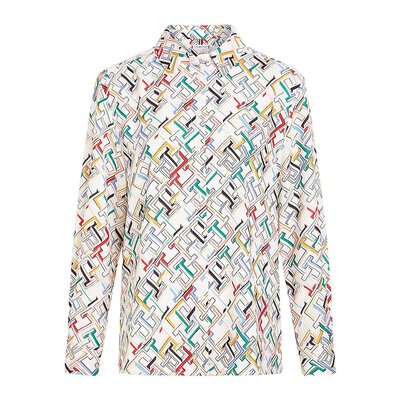 TOMMY HILFIGER 女士衬衫 WW0WW418500K5 白色 CAMICIA