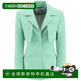 品牌休闲时尚 1h可退 外套正品 欧洲直邮ganni 百搭舒适流行穿 女士