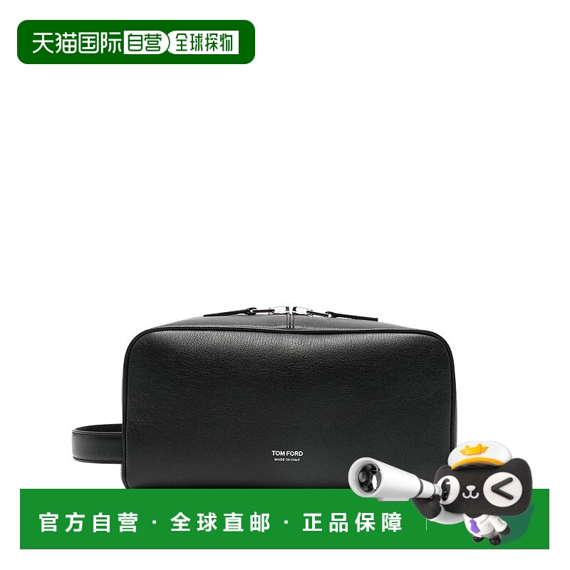 1h可退 香港直邮TOM FORD 女士化妆包 LGO066SY0422NAA SS2026 黑