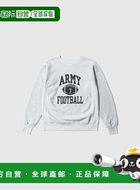 日本直邮BUZZ RICKSON'S 纯棉重磅抓绒内衬卫衣海岸警卫队横针织B