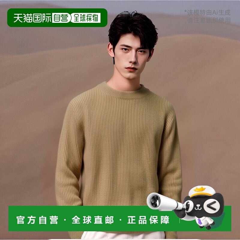 韩国直邮ANDERSEN-ANDERSEN 男针织SAILOR CREWNECK毛衣 Taupe