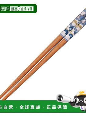 【日本直邮】PEANUTS 史努比筷子 21cm 天然木 松木 蓝色 吉祥系