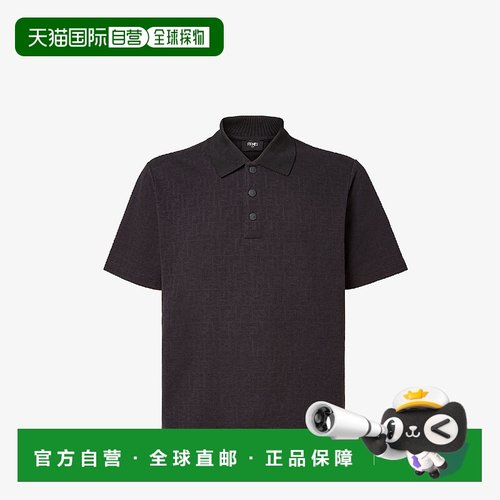 1h可退 欧洲直邮FENDI 芬迪 25秋冬 FAF717AR5GF0GME 男士 短袖Po