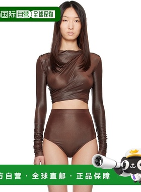 1h可退 香港直邮潮奢 rick owens 瑞克 欧文斯 女士 橙色 Hollywo