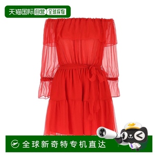 AW2023 1h可退 730915ZHS576490 香港直邮GUCCI 红色 女士连衣裙
