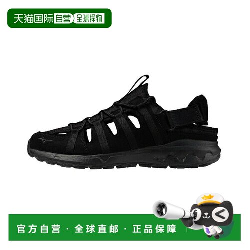 日本直邮Mizuno 美津浓 WAVE EVOCX SUEDE 男女通用步行凉鞋 B1GA