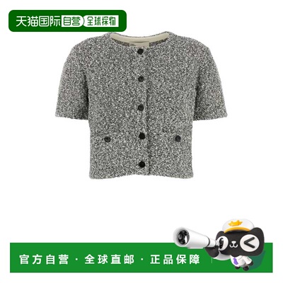 1h可退 香港直邮TORY BURCH 女士针织衫 170829002 AW2025 灰色