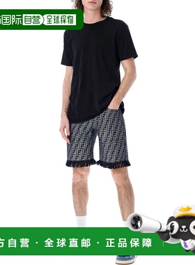 香港直邮FENDI 男士短裤 FLP307AMZ3F0ZNZ外穿显瘦潮流穿搭正品