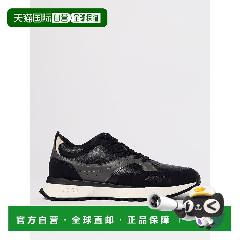 1h可退 欧洲直邮hugo boss 男士 时尚休闲鞋运动鞋牛皮男鞋
