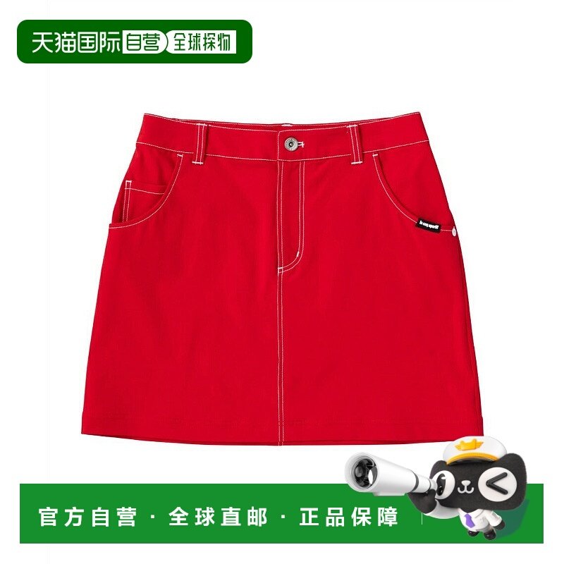 日本直邮 le coq sportif 2WAY弹力斜纹女士高尔夫裙 [LG4FSK00L]