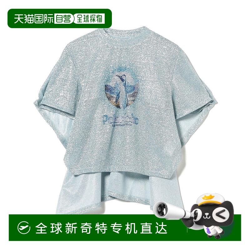 1h可退 日本直邮YOHEI OHNO 女装 别注款 Stingray 图案 T恤 宽松