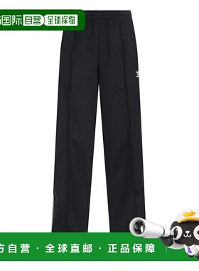 1h可退 香港直邮潮奢 adidas 阿迪达斯 女士 黑色裤子 IL8763BLAC
