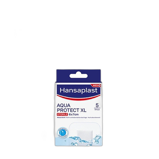 Hansaplast汉莎创可贴防水无菌透气5片(6cm*7cm)/盒