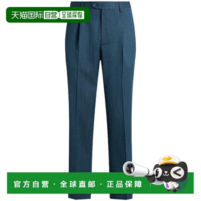 1h可退 香港直邮Etro 艾特罗 男士 腰带环休闲裤 MREA000199TJB24