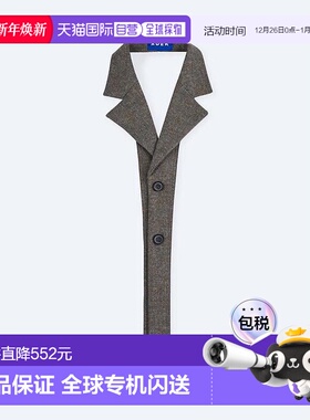 韩国直邮ADER ERROR 公用领带Tompkins lapel Grey 301480532围巾