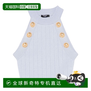 針織背心 EF1AB390KB07 無袖 香港直郵Balmain